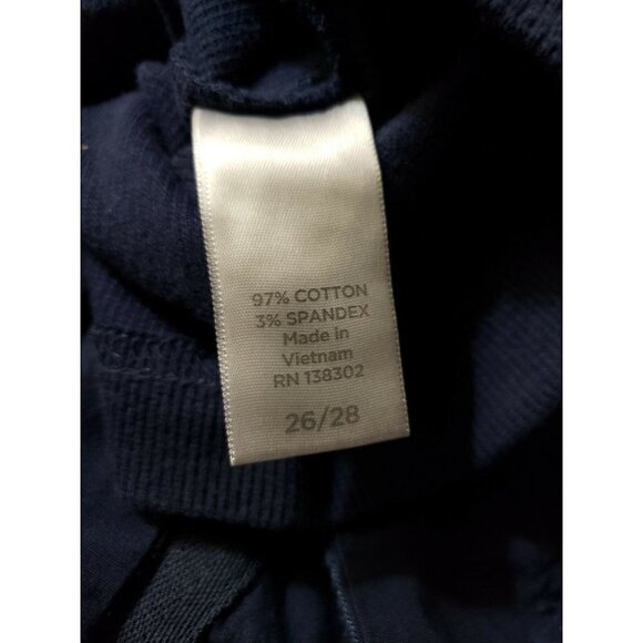 New Avenue Jacket Womens 26/28 Plus Size Navy Blue Snaps  Pockets - Picture 8 of 8